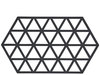 תחתית לסיר Triangles Long - שחור 