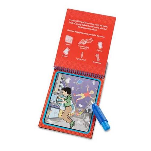חוברת טוש מים- חלל MELISSA&DOUG