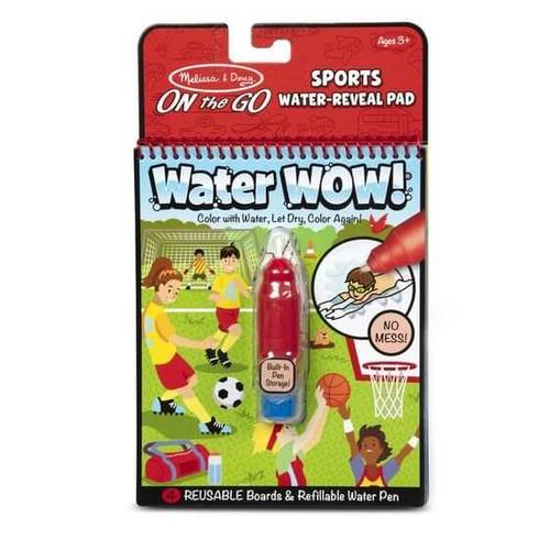חוברת טוש מים- ספורט MELISSA&DOUG