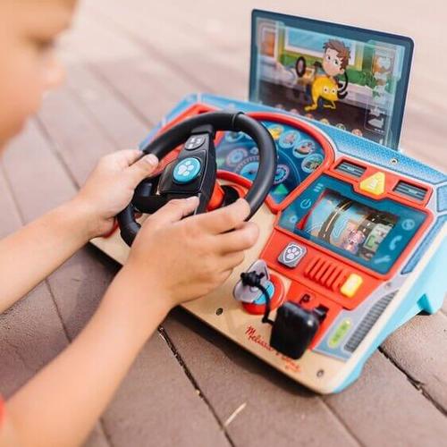 לוח הגה אינטראקטיבי מפרץ הרפתקאות MELISSA&DOUG