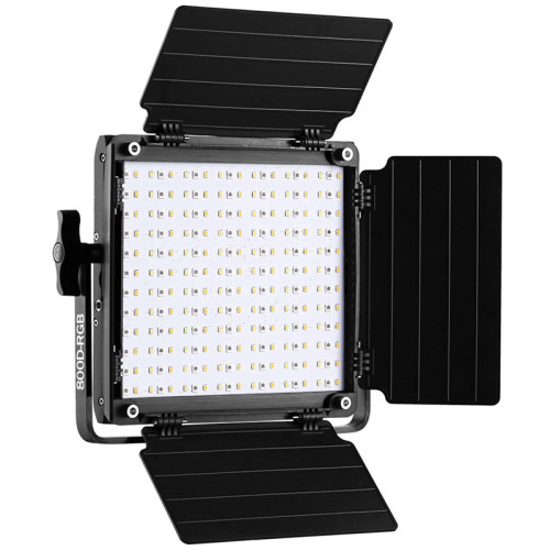 קיט 2 פנסי לד GVM 800D-RGB-2L
