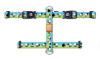רתמה מקס ומולי מידה M בעיצוב כבשים H-HARNESS - BLACK SHEEP
