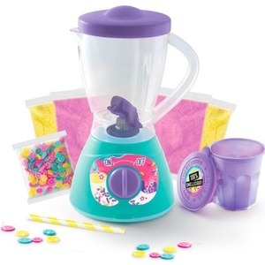 סליים - ערכה להכנת מילקשייק הכולל מיני בלנדר, שייקר, קש וקישוטים