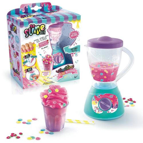 סליים - ערכה להכנת מילקשייק הכולל מיני בלנדר, שייקר, קש וקישוטים 
