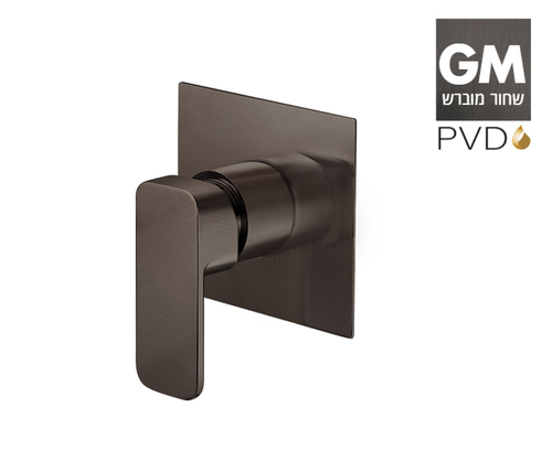 כיסוי עדין 3 דרך 305481GM שחור מוברש PVD סדרת רומא חמת