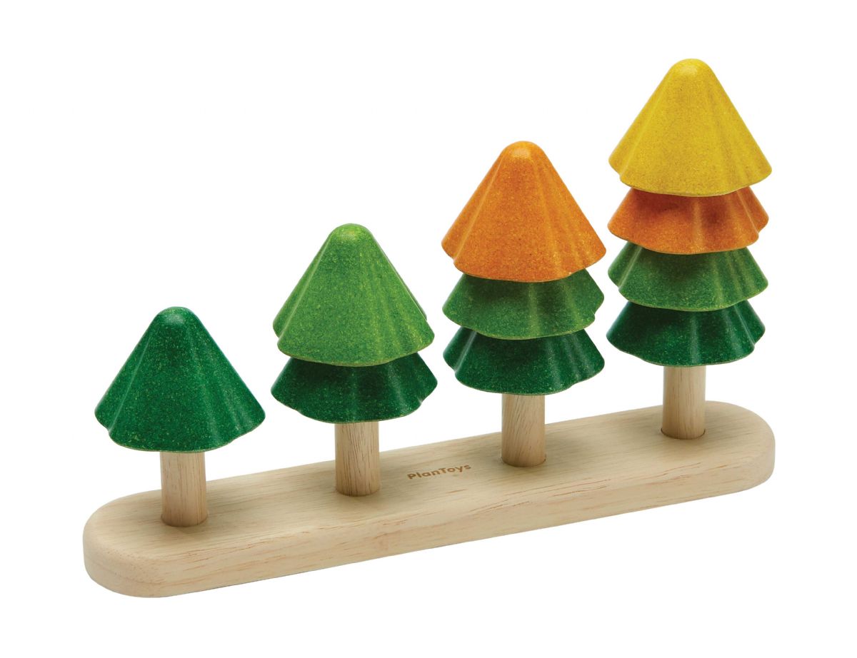 משחק ספירה ומיון מעץ עצים - Plan toys