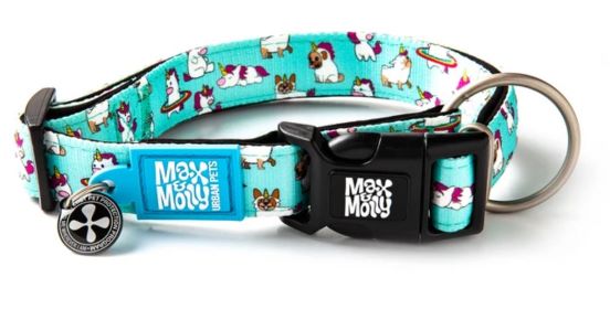  קולר יוניקורן מידה L מקס ומולי COLLAR - UNICORN Max & Molly
