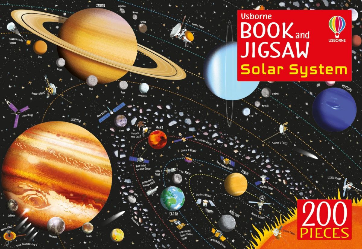 פאזל תצפית - מערכת השמש | 300 חלקים | Usborne