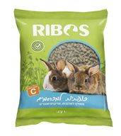 ריבוס כופתיות למכרסמים 1 ק"ג - Ribos מזון יבש למכרסמים
