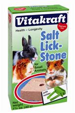 וטקרפט אבן מינרל ומלח 40 גרם - VITAKRAFT SALT LICK STONE תוסף למכרסמים