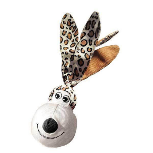 קונג וובה אוזניים שמוטות נמר קטן - Kong Wubba Floppy Ears Leopard Small