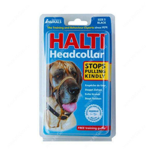 הלטי להולכת כלב מידה 5 - Halti Head Collar