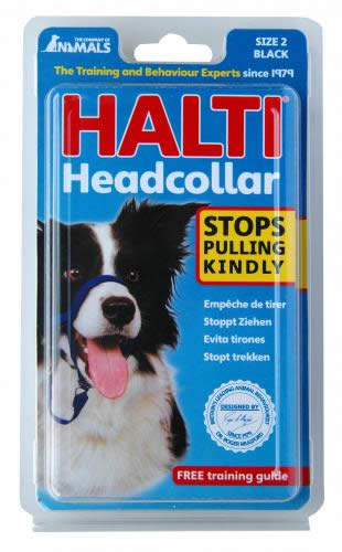 הלטי להולכת כלב מידה 2 - Halti Head Collar