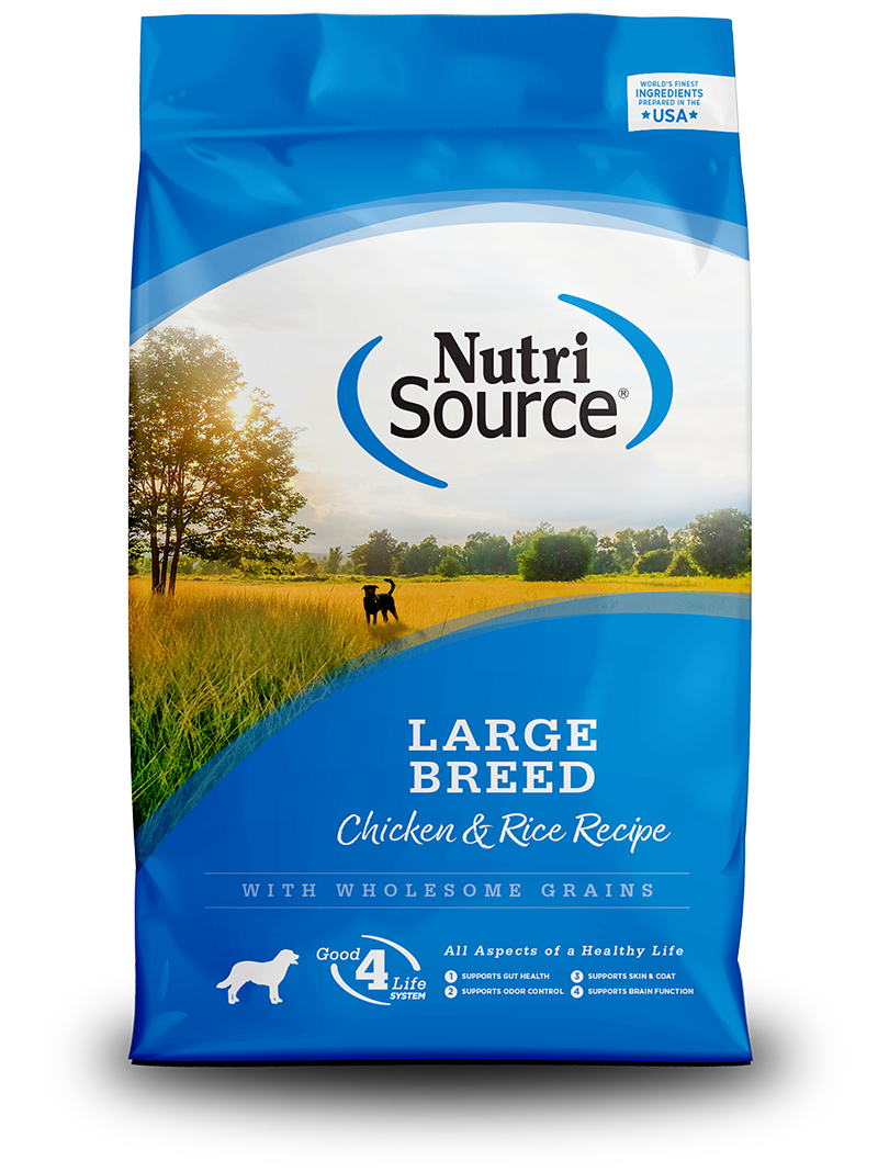 נוטריסורס בוגר גזע גדול עוף 11.79 ק"ג - Nutrisource