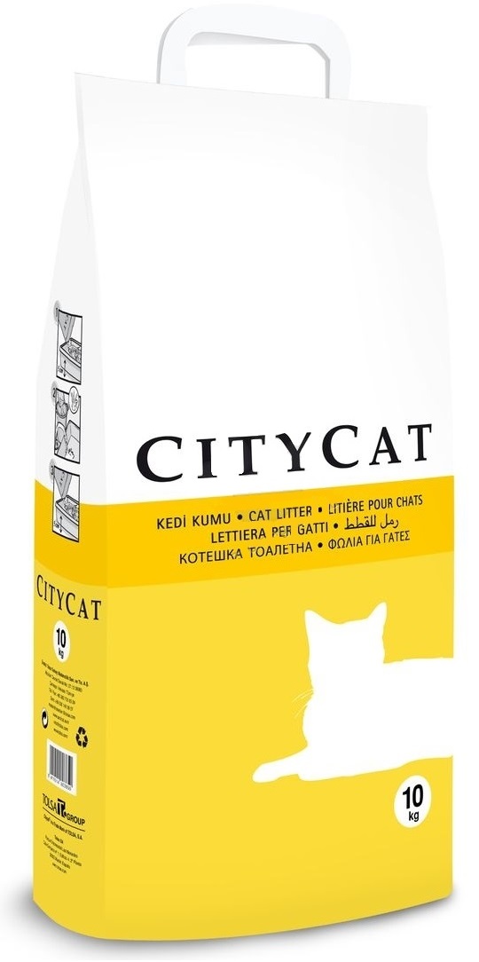 סיטי-קט חול 10 ק"ג - Citycat חול לחתולים