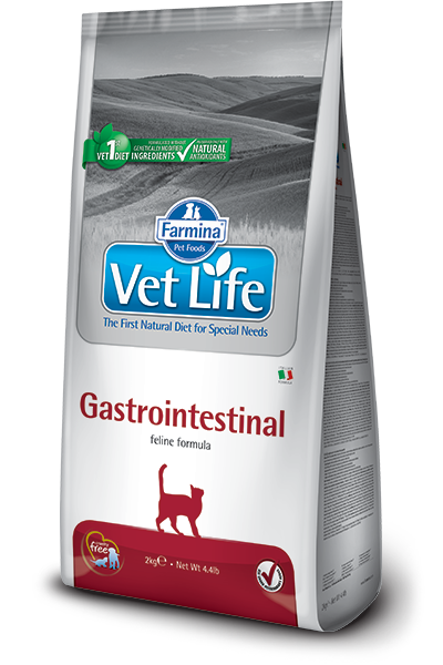 וט לייף רפואי 5 ק"ג גסטרו אינטסטינל - Farmina Vet Life Intestinal