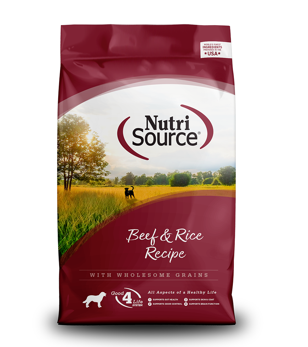 נוטריסורס בוגר מדיום בקר ואורז 11.79 ק"ג - Nutrisource
