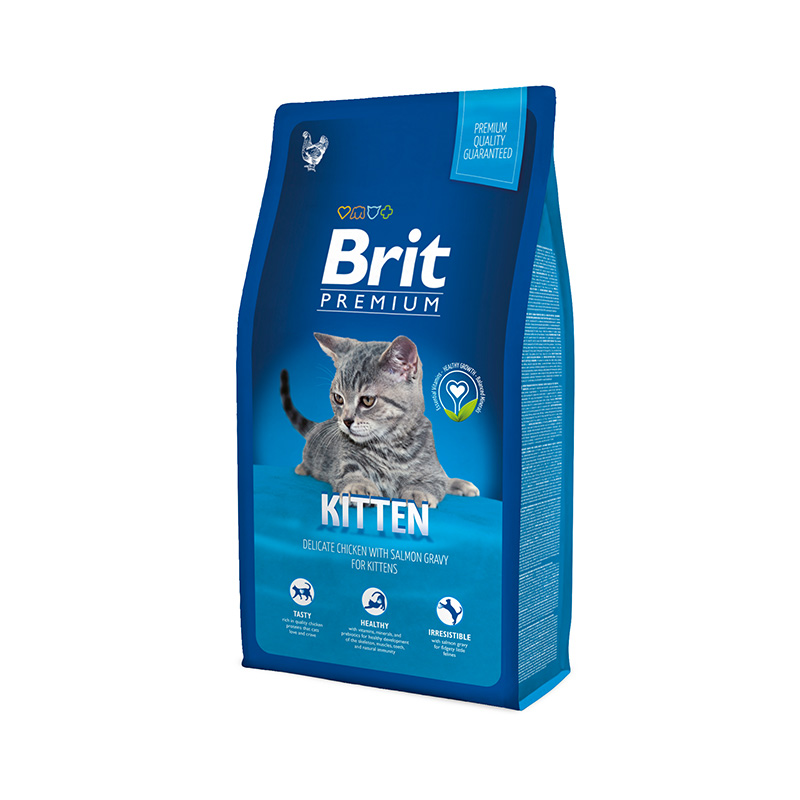 בריט לגורי חתולים 8 ק"ג - BRIT מזון יבש לחתולים גורים
