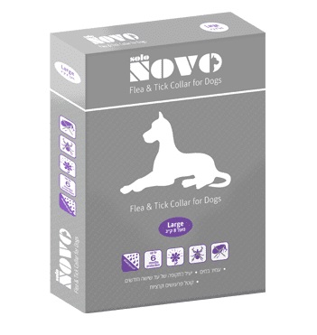 קולר סולו נובו (גדול) לכלבים במשקל מעל 8 ק"ג - SOLO NOVO