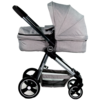 עגלה משולבת דגם BRAVO מבית iCON צבע אפור מלאנז' בהיר