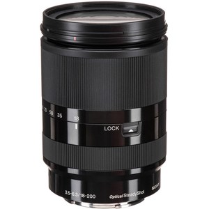 עדשה Sony for E Mount lens 18-200mm f/3.5-6.3 OSS LE ישפאר