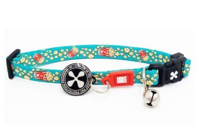  קולר לחתול בעיצוב פופקורן CAT COLLAR - POPCORN MAX & MOLLY