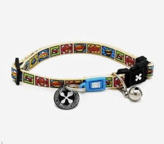  קולר לחתול קומיקס מקס ומולי CAT COLLAR - COMIC MAX & MOLLY