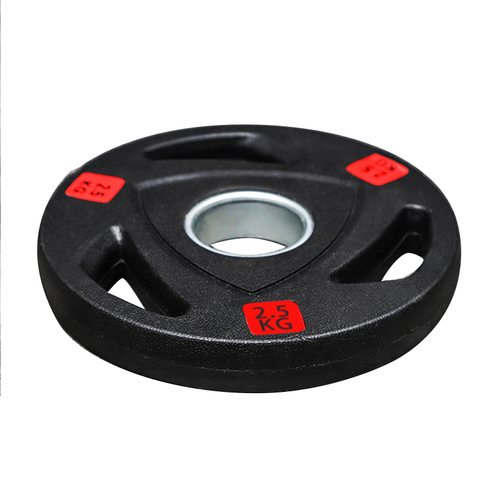 צלחת משקל מצופה גומי 2.5 ק