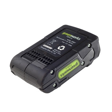סוללת ליתיום GREENWORKS 24V 2.0Ah דור 2 דגם 99582-1 עם תאי Panasonic מתקדמים, טעינה מהירה ומערכת ניטור חכמה לביצועים מקצועיים