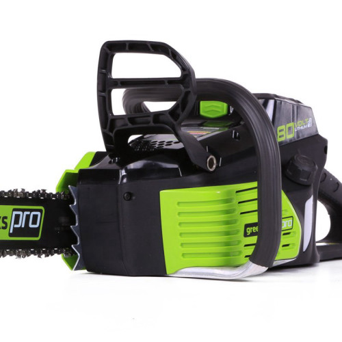 מסור שרשרת GREENWORKS PRO 80V עם להב 45 ס