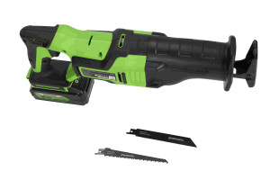 מסור חרב 24V Brushless  מהירות 0-2,700 סל"ד , אורך מהלך 28 מ"מ - גוף בלבד