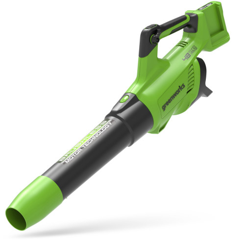מפוח עלים GREENWORKS 48V Brushless דגם 99506-8 מקצועי עם מערכת בקרת שיוט, מצב טורבו ופייה ייעודית לפינות