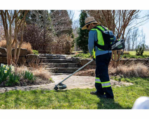 חרמש GREENWORKS 80V PRO דגם 99562 מקצועי עם מנוע Brushless, קוטר 
