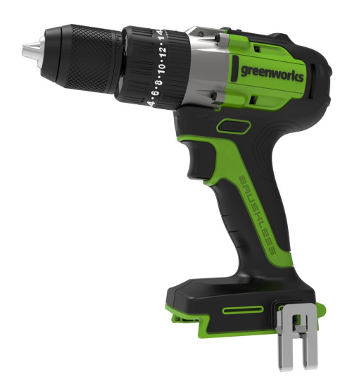 סט כלים GREENWORKS PRO 24V הכולל 5 כלים מקצועיים עם מנועי Brushless, 2 סוללות 4.0Ah ומטען מהיר