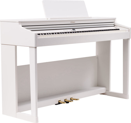 פסנתר חשמלי בצבע לבן Roland RP701WH