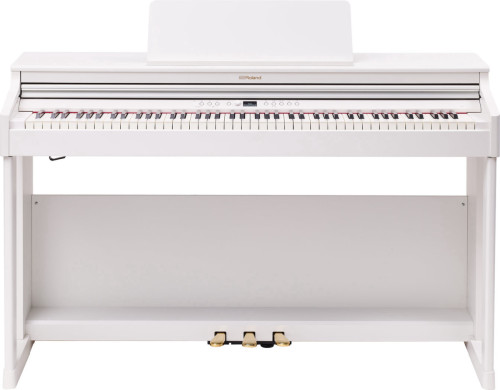 פסנתר חשמלי בצבע לבן Roland RP701WH