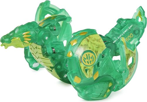 דמות פעולה משתנה ממתכת כוללת כרטיס מסחר, קלפי משחק ואספנות - סרפיליוס באקוגן ULTRA ירוק 