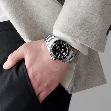 שעון LONGINES אוטומטי יוקרתי לגבר (41 ממ)