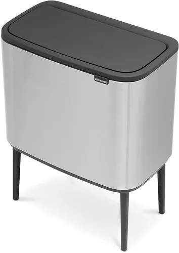 פח ברבנטיה למטבח 36 ליטר - Brabantia BO מוברש מתוך קולקציית פחי אשפה למטבח (מראה כללי של המוצר) - איכות פרימיום בלתי מתפשרת ואחריות מלאה