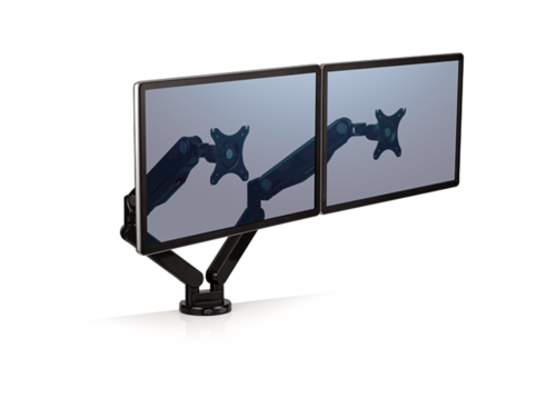 זרוע שולחנית לתליית 2 מסכים PLATINUM SERIES DUAL FELLOWES