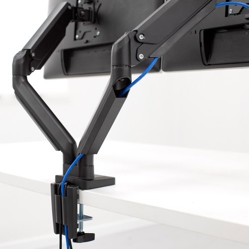 זרוע שולחנית לתליית 2 מסכים PLATINUM SERIES DUAL FELLOWES