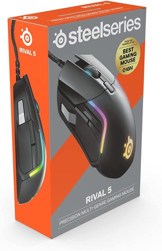 עכבר גיימינג מתקדם SteelSeries Rival 5 