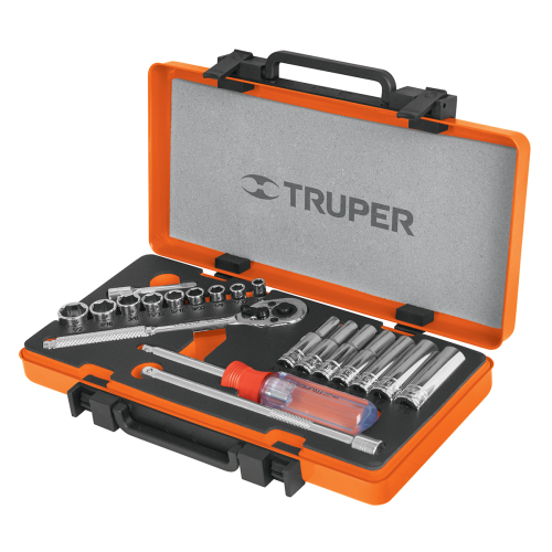 סט בוקסות ''1/4 אינצ' TRUPER 