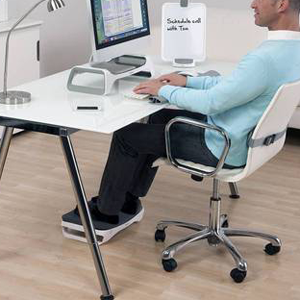 הדום לרגליים I-Spire Series™ Foot Lift Fellowes בצבע לבן