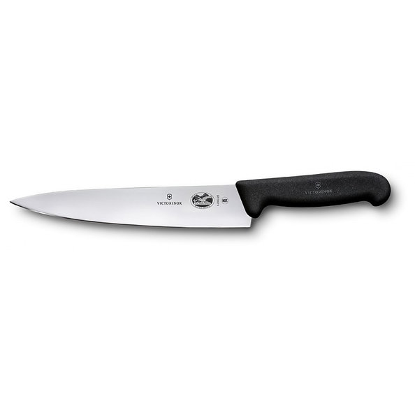 סכין שף 19 ס"מ ידית שחורה victorinox