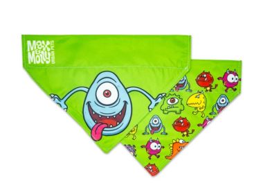 בנדנה מקס ומולי בעיצוב מפלצות לכלב ולחתול BANDANA - MONSTER MAX & MOLLY 