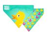  בנדה מקס ומולי בעיצוב ברווז לכלב ולחתול BANDANA - DUCKLINGS MAX & MOLLY