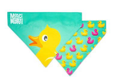  בנדה מקס ומולי בעיצוב ברווז לכלב BANDANA - DUCKLINGS MAX & MOLLY