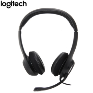 אוזניות קשת Logitech USB Headset H390, עם מיקרופון