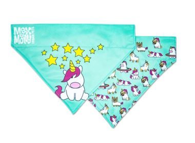  בנדה מקס ומולי בעיצוב יוניקורן לכלב BANDANA - UNICORN MAX & MOLLY